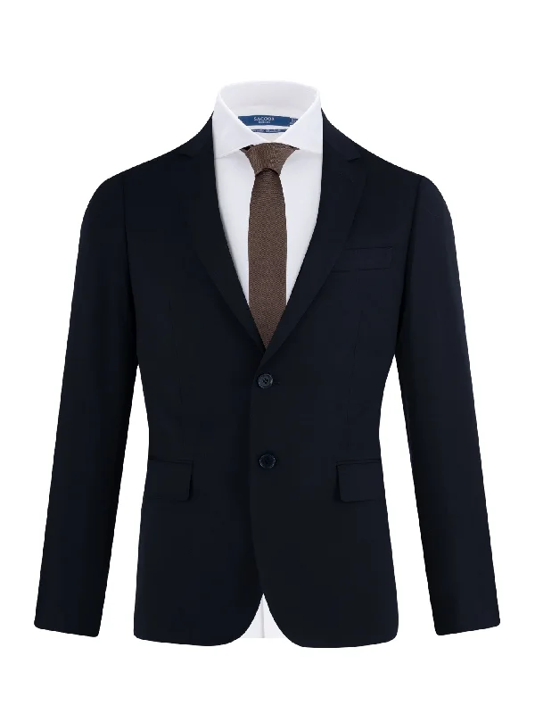 Plain Slim Fit Basic Suit