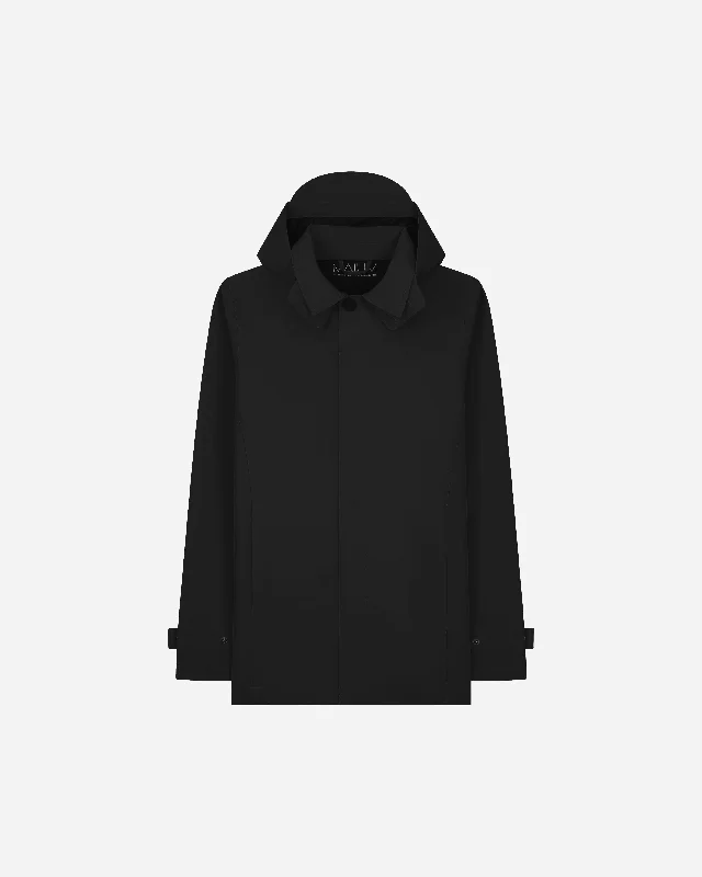 Raincoat Mac Short - Black