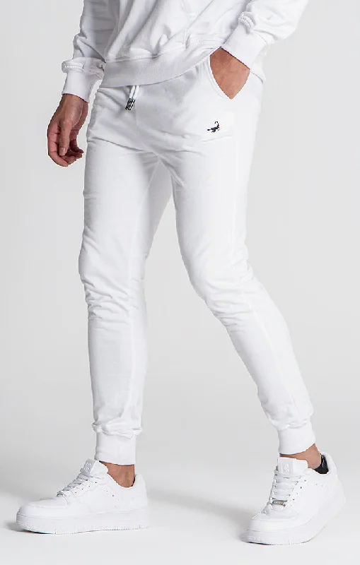 White Essential Scorpio Joggers