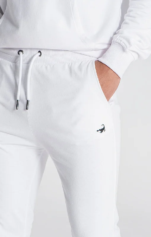 White Essential Scorpio Joggers