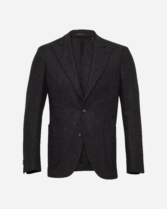 Wool Unstructured Blazer