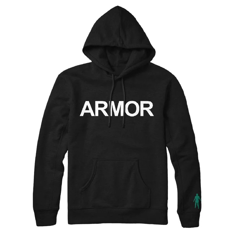 Armor • Black • Pullover Hoodie