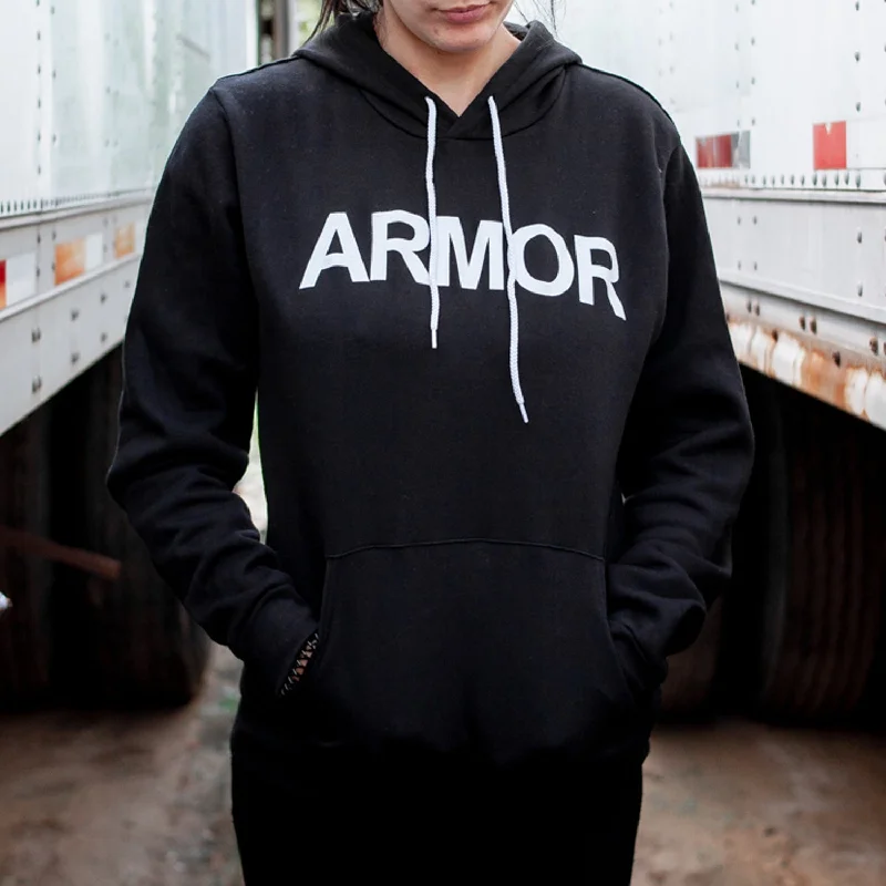 Armor • Black • Pullover Hoodie