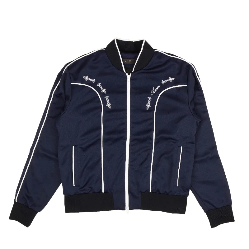 Amiri Western Track Jacket - Navy Blue