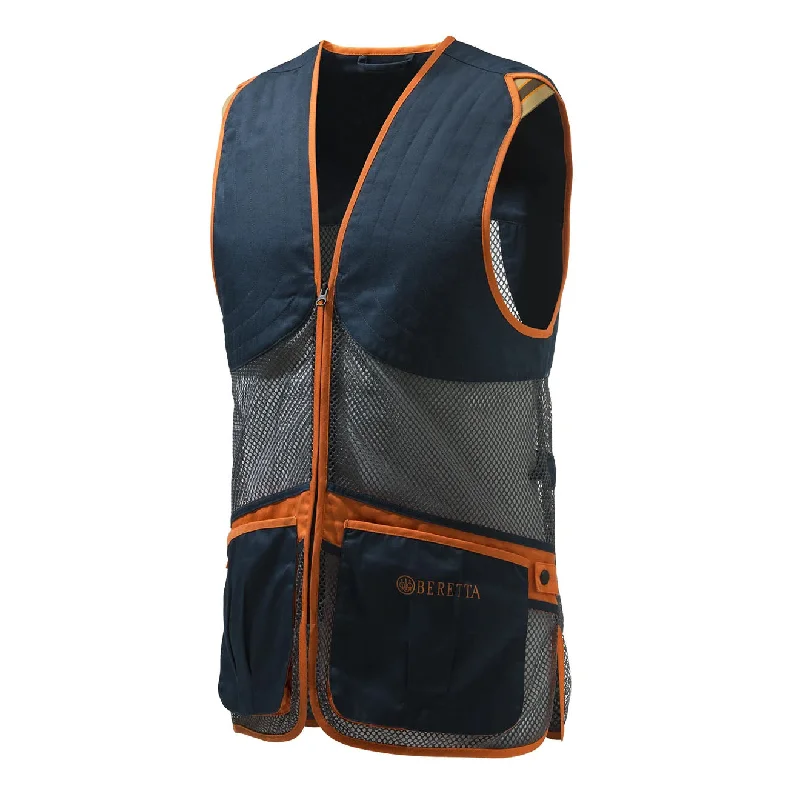 Beretta Full Mesh Vest Blue Total Eclipse / Grey