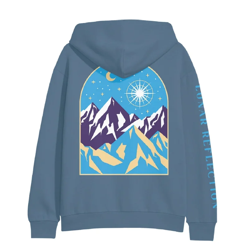 Mountain • Indigo • Pullover Hoodie