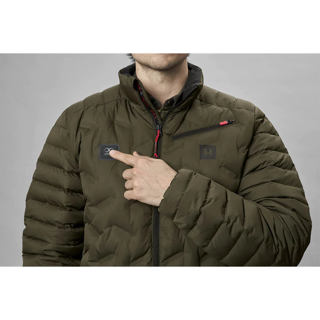 Harkila Clim8 Heated Jacket - Willow Green