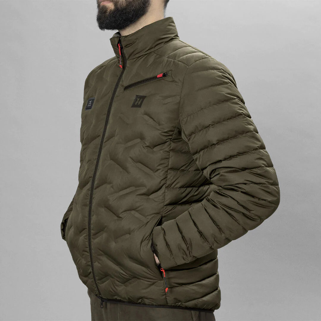 Harkila Clim8 Heated Jacket - Willow Green