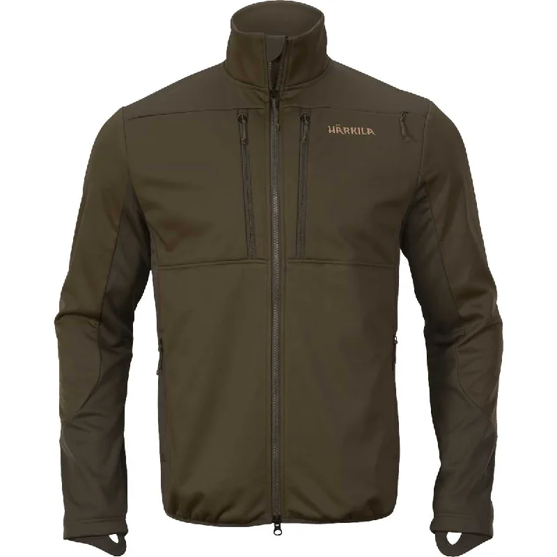 Harkila Mountain Hunter Pro WSP Fleece Jacket - Hunting Green/Shadow Brown