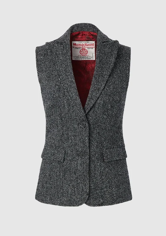 Pippa Waistcoat - Charcoal