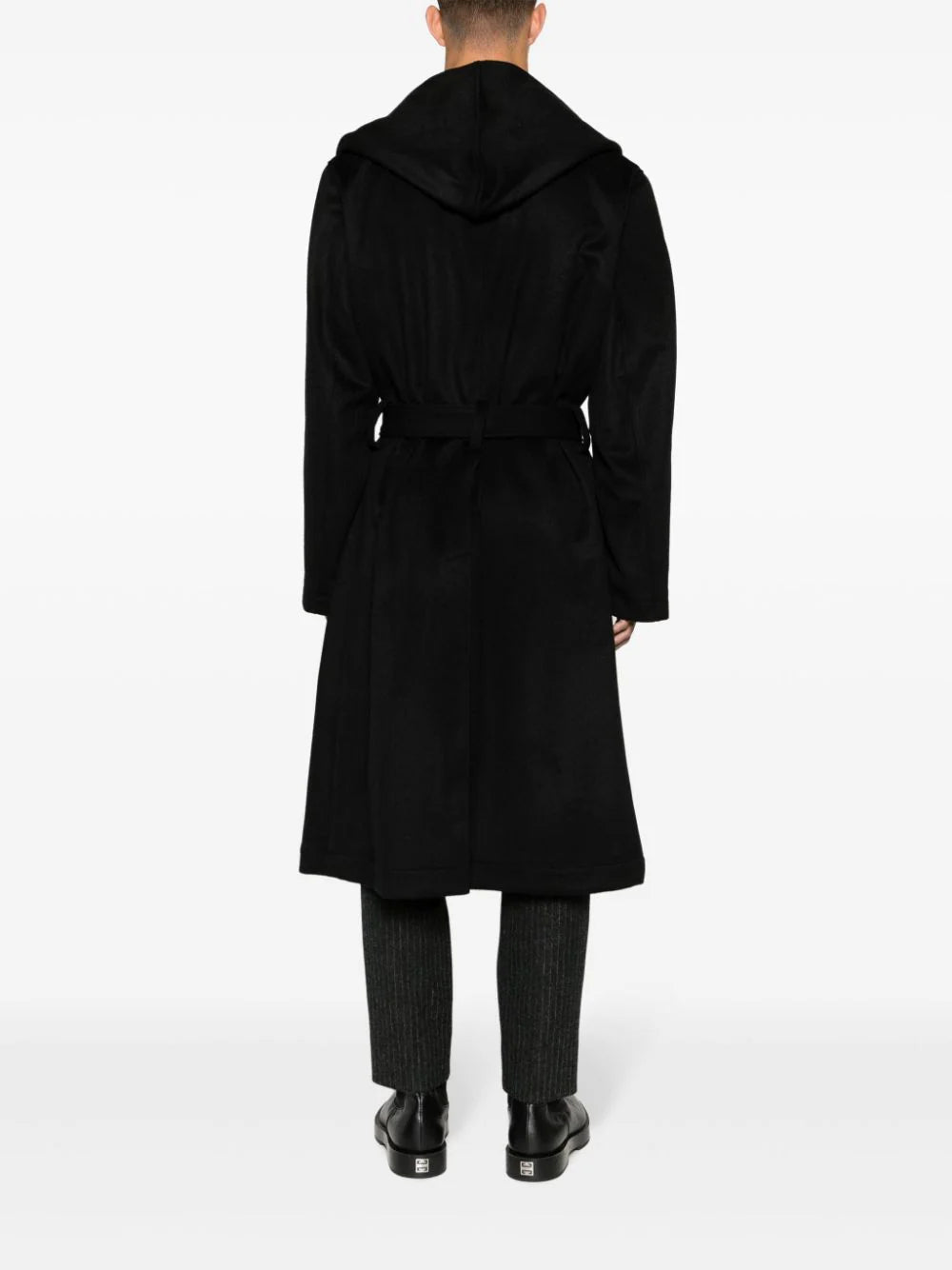 Hooded Belted Coat