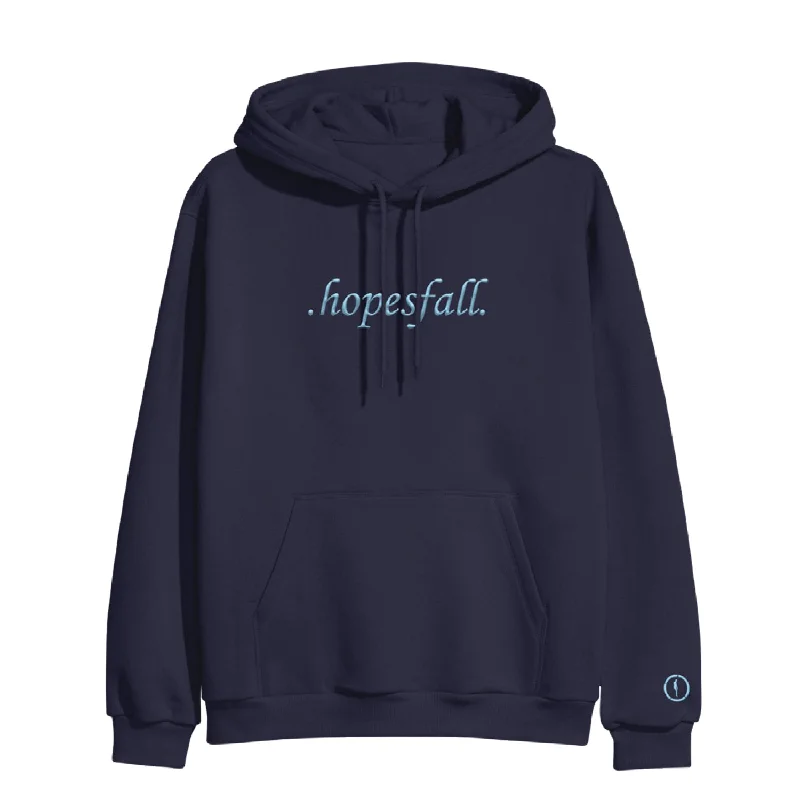 Branded Embroidered Navy Pullover