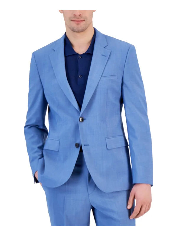 Mens Modern Fit Long Sleeve Suit Jacket