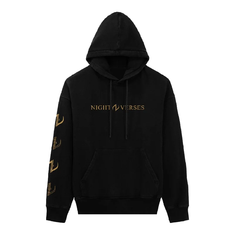 Atlas • Black • Pullover Hoodie