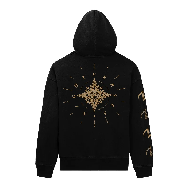 Atlas • Black • Pullover Hoodie