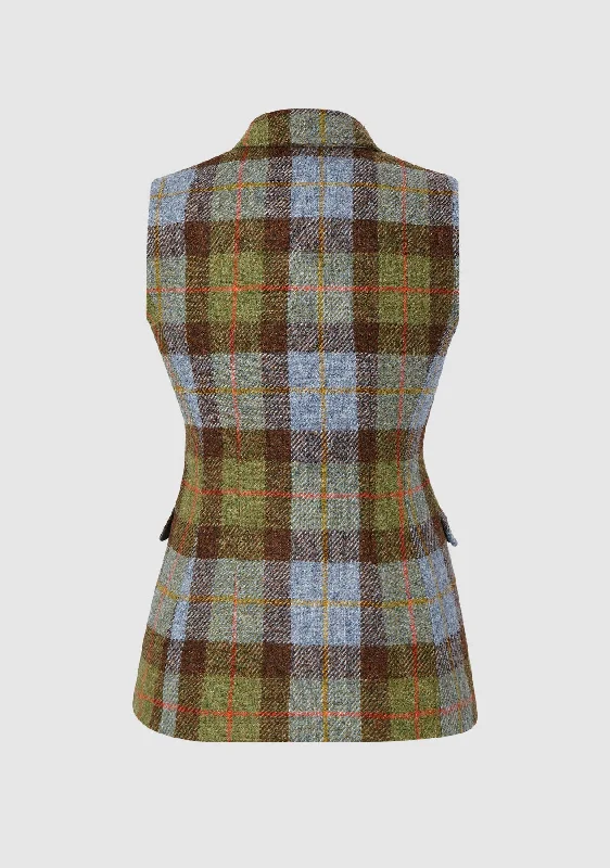 Pippa Waistcoat - Green/Blue