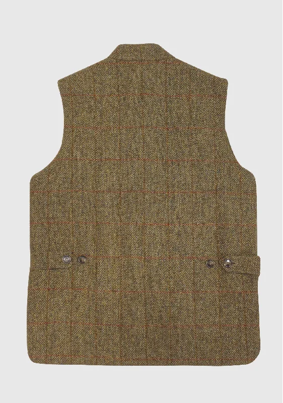 William Nehru Waistcoat - Mustard