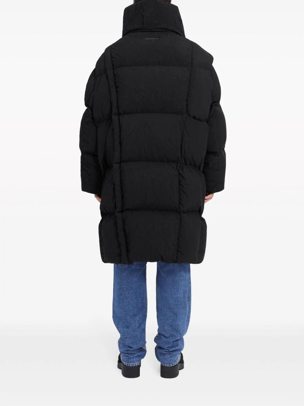 X Chen Peng High-Neck Padded Coat