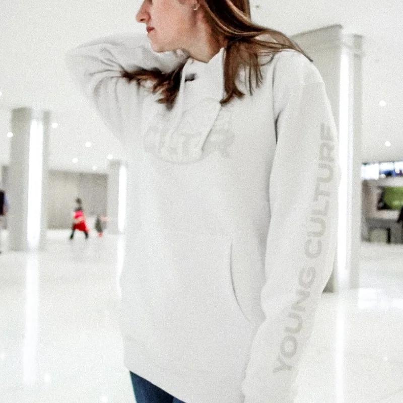 Worldwide • White • Pullover Hoodie